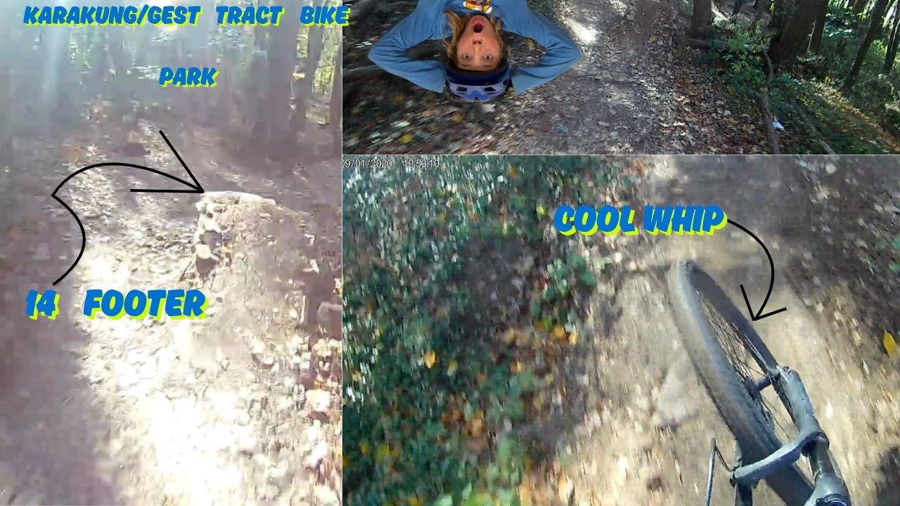 I tried every jumpline at karakung bike park!