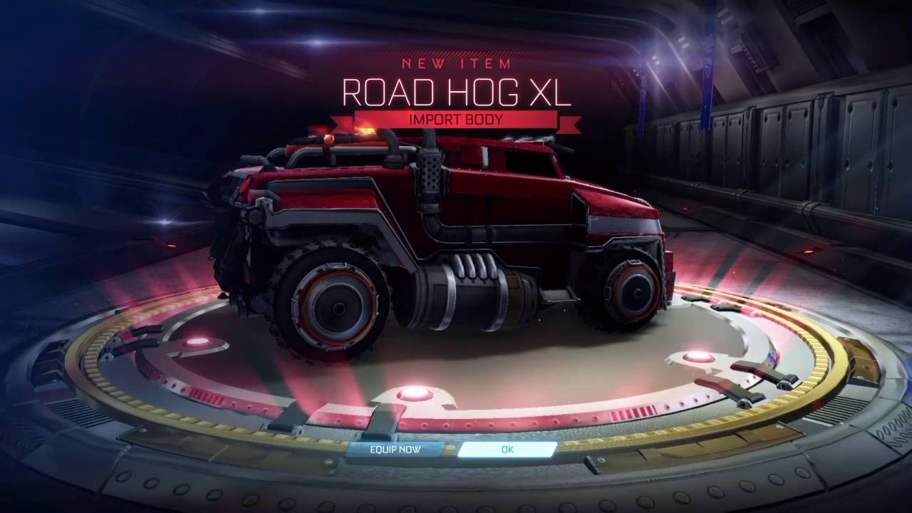 ROAD HOG XL Rocket League champion crate 2 OPENING
