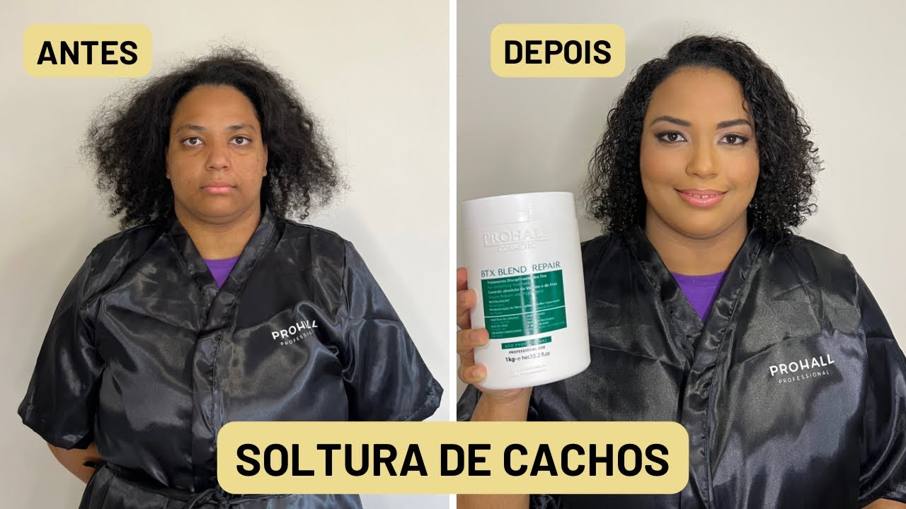 COMO FAZER SOLTURA DE CACHOS COM BOTOX
