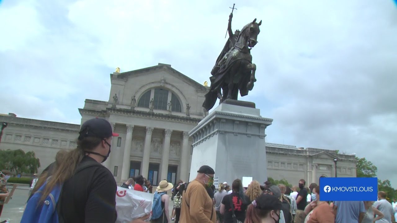 Activists, religious community clash over push for St. Louis to be renamed, statue removed