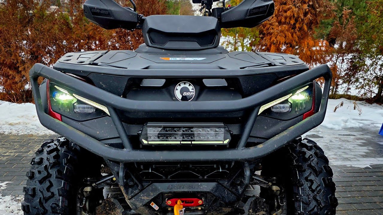Can am 850/1000  gen 3  xt xmr xtp dps  instrukcja montażu led purelux i nawigacja 