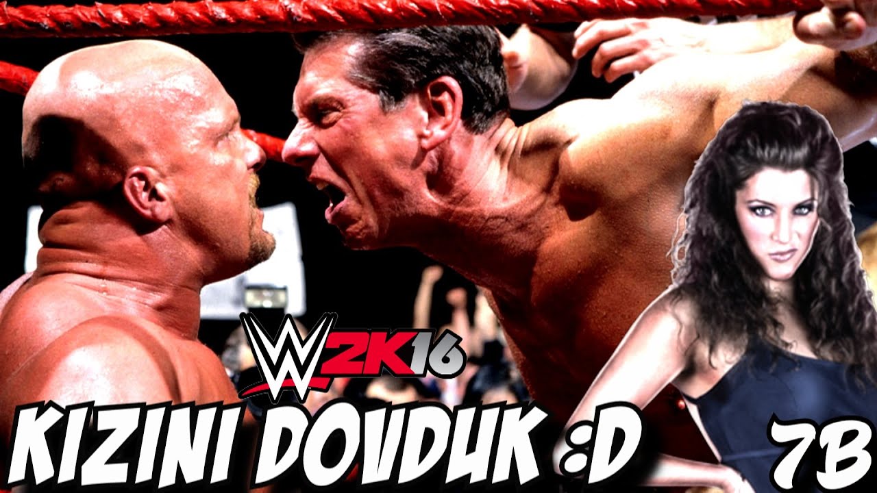 WWE 2K16 Türkçe Hikaye | Mc Mahonu öldürdük | 1H7B | Ps4