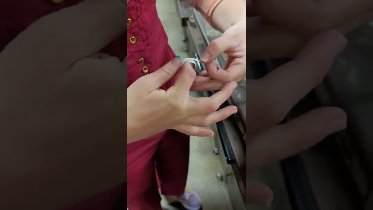 Swedish Wrap Method.  Use this to make your ring smaller!