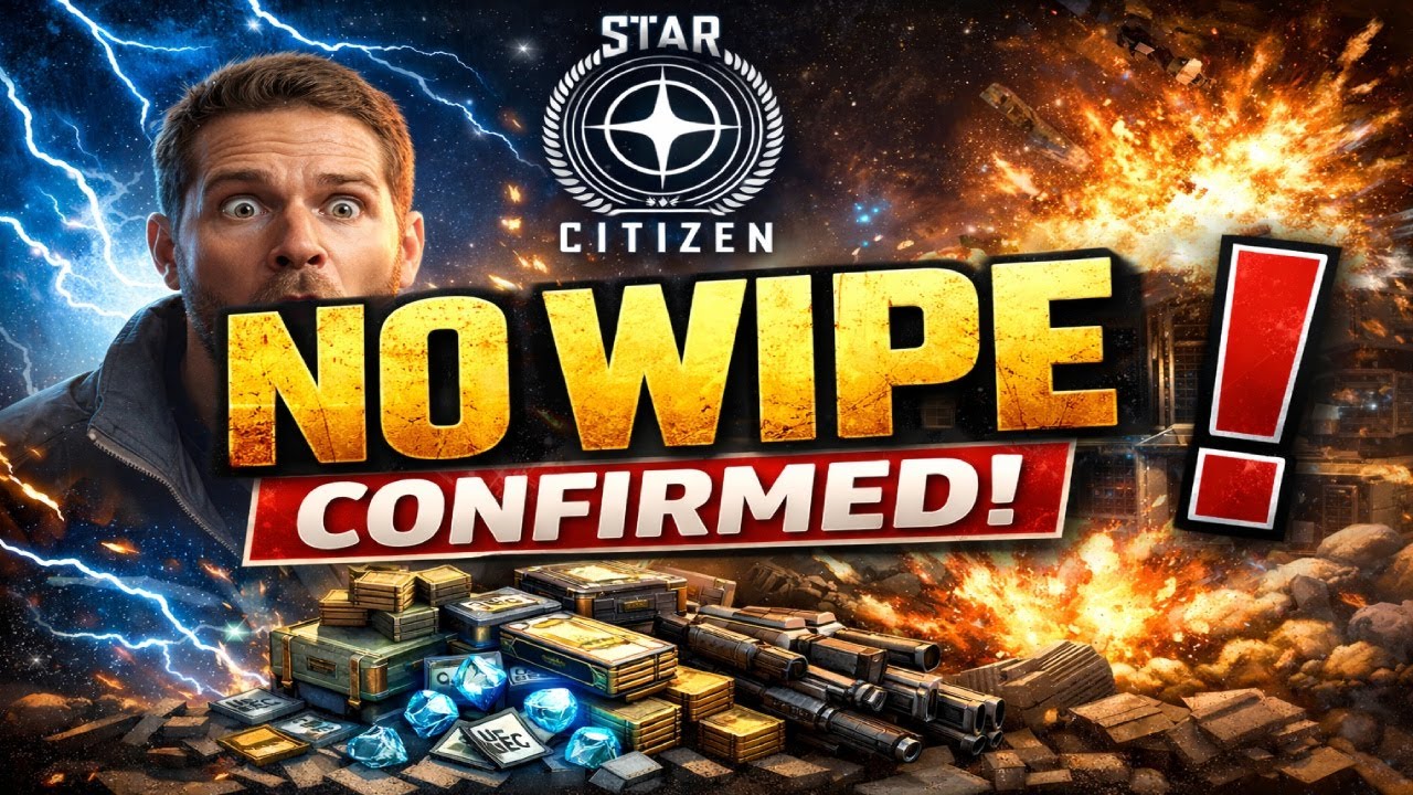 Подтверждено отсутствие вайпа в альфа-версии Star Citizen.