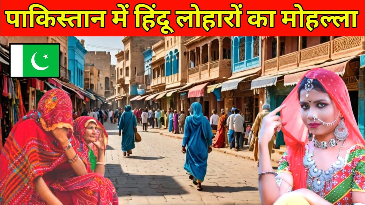 Hindu Lohar in Pakistan | Hindu Lohar Mohalla in Pakistan | Umerkot (Amarkot) Hindu City in Pakistan