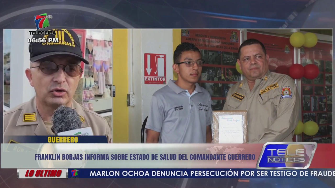 Franklin Borjas informa sobre estado de salud del comandante Guerrero