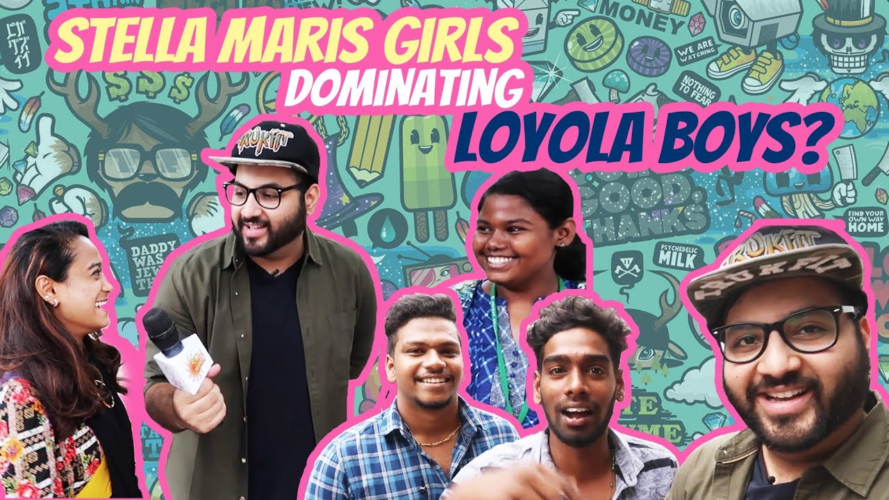 STELLA MARIS GIRLS DOMINATING LOYOLA COLLEGE BOYS? 😱| VJ Syed Tamil Vlog 05