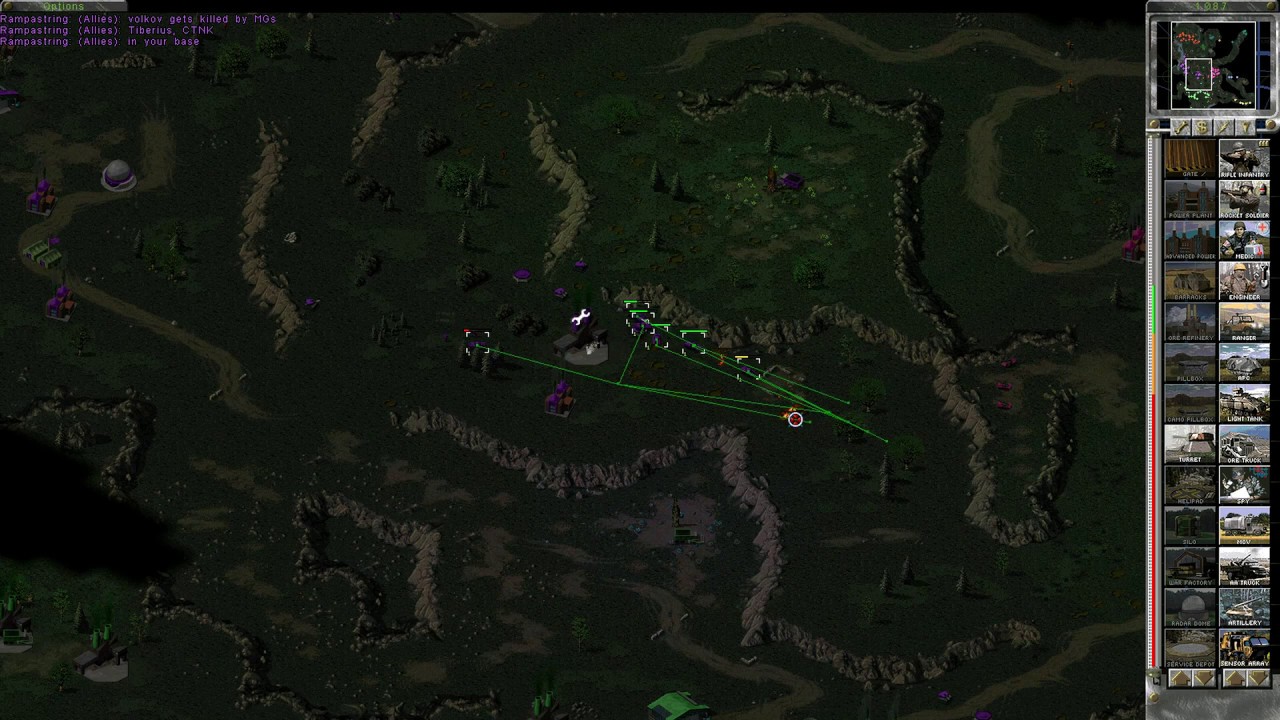 DTA PvP #2: 3v5 on [8] Tiberian Twilight