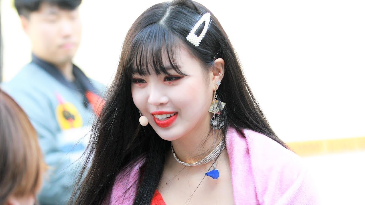 190317 (여자)아이들 수진 일일팬매 - sbs 인기가요