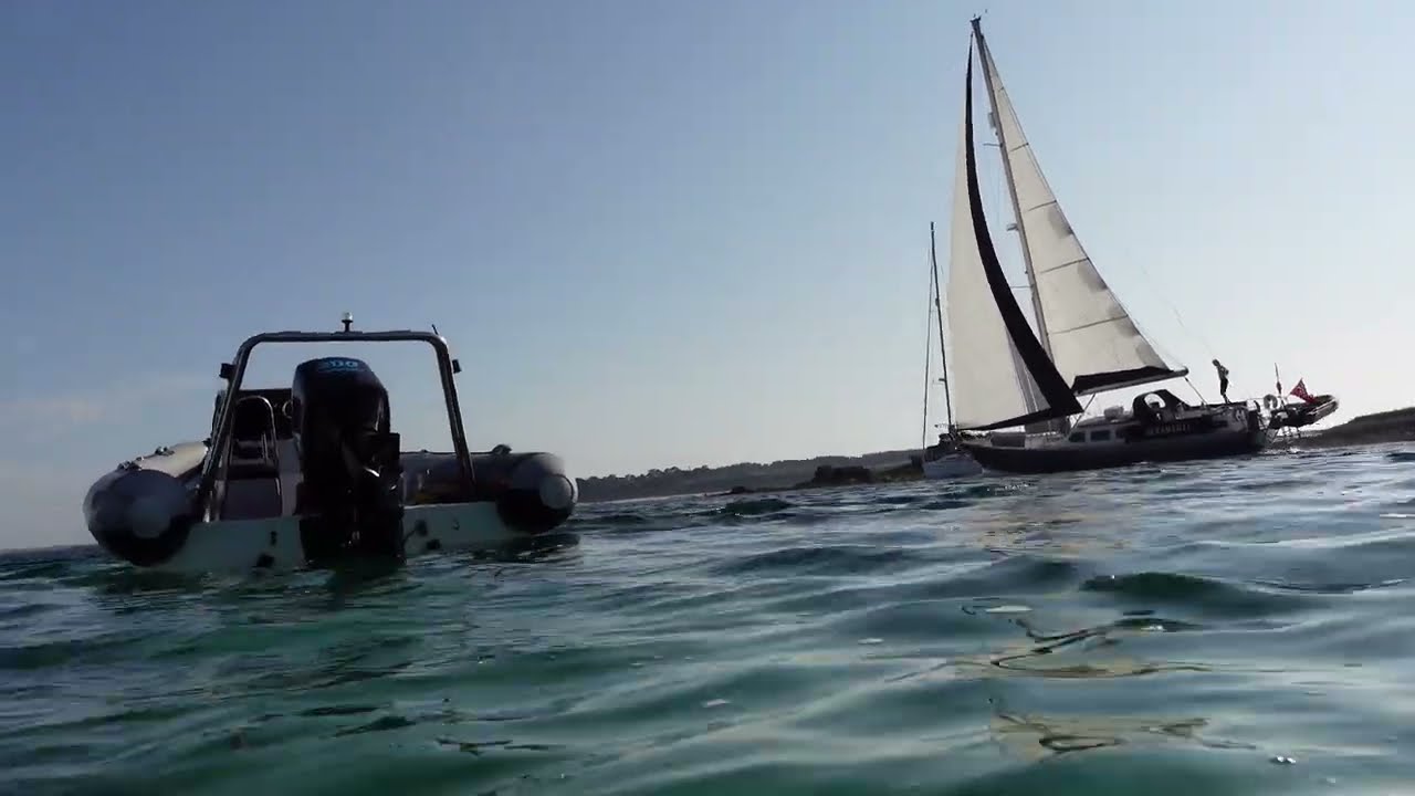 Most dangerous sea swim ever on the Scillies