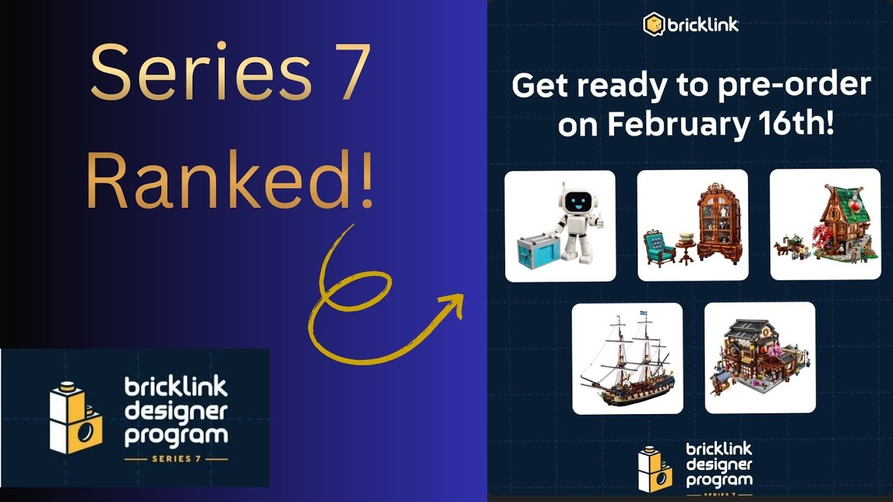 Ranking the NEW LEGO BrickLink Designer Program Series 7 sets!