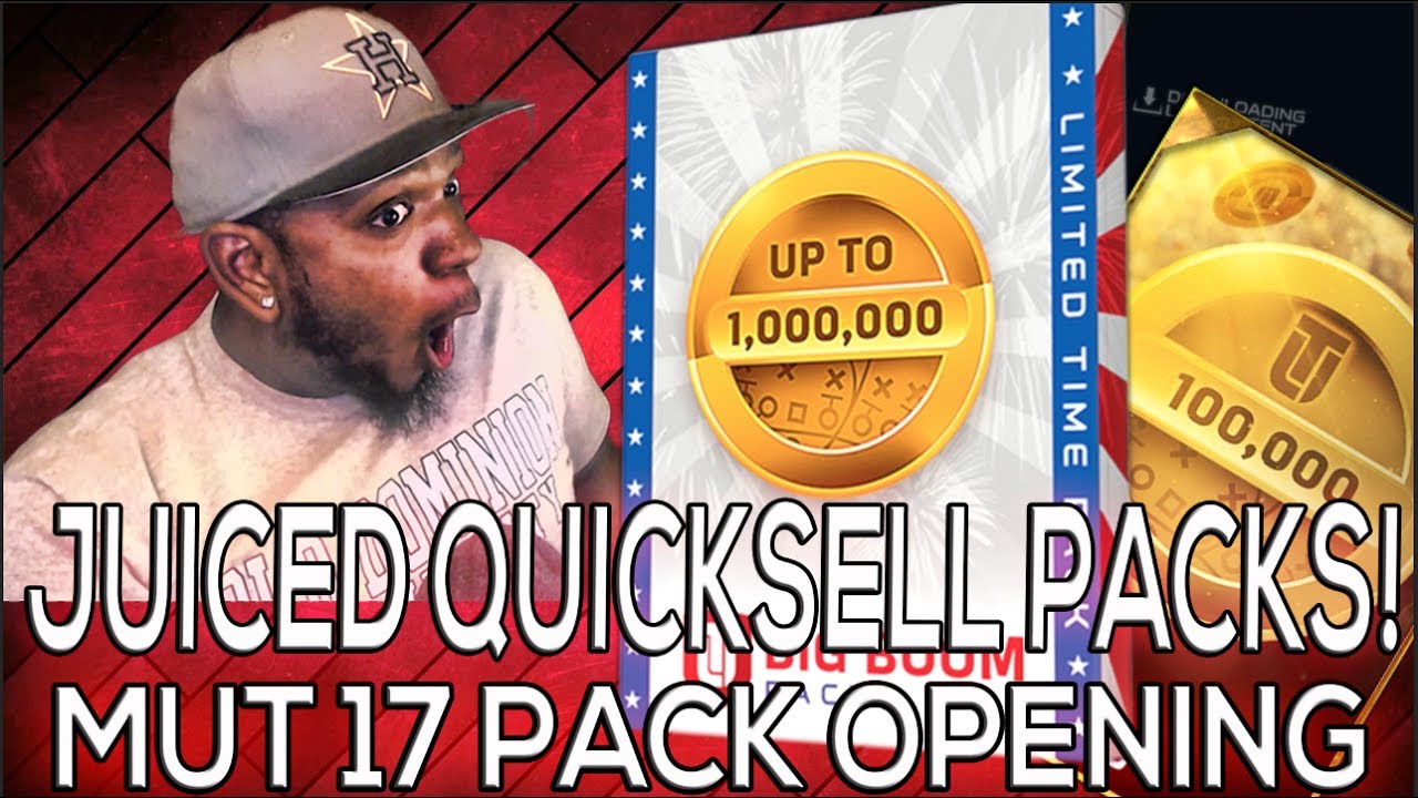 OVERPOWERED QUICKSELL PACKS! MY DREAMS CAME TRUE!! MUT 17 PACK OPENING | Madden 17 Ultimate Team
