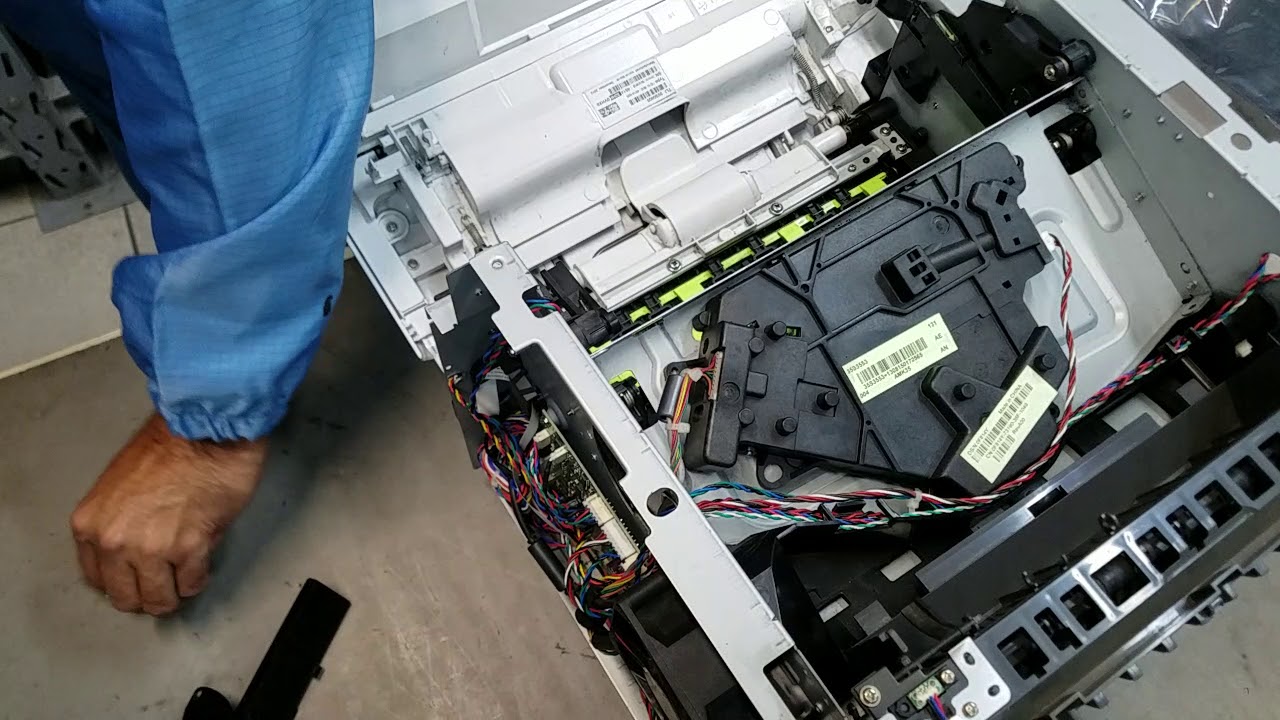 Troca do Laser Scanner Lexmark MS610