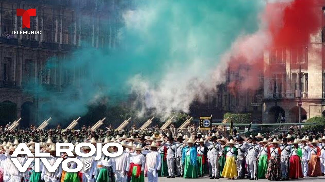 La Ciudad de México celebra el 115 aniversario de la Revolución Mexicana | Al Rojo Vivo | Telemundo