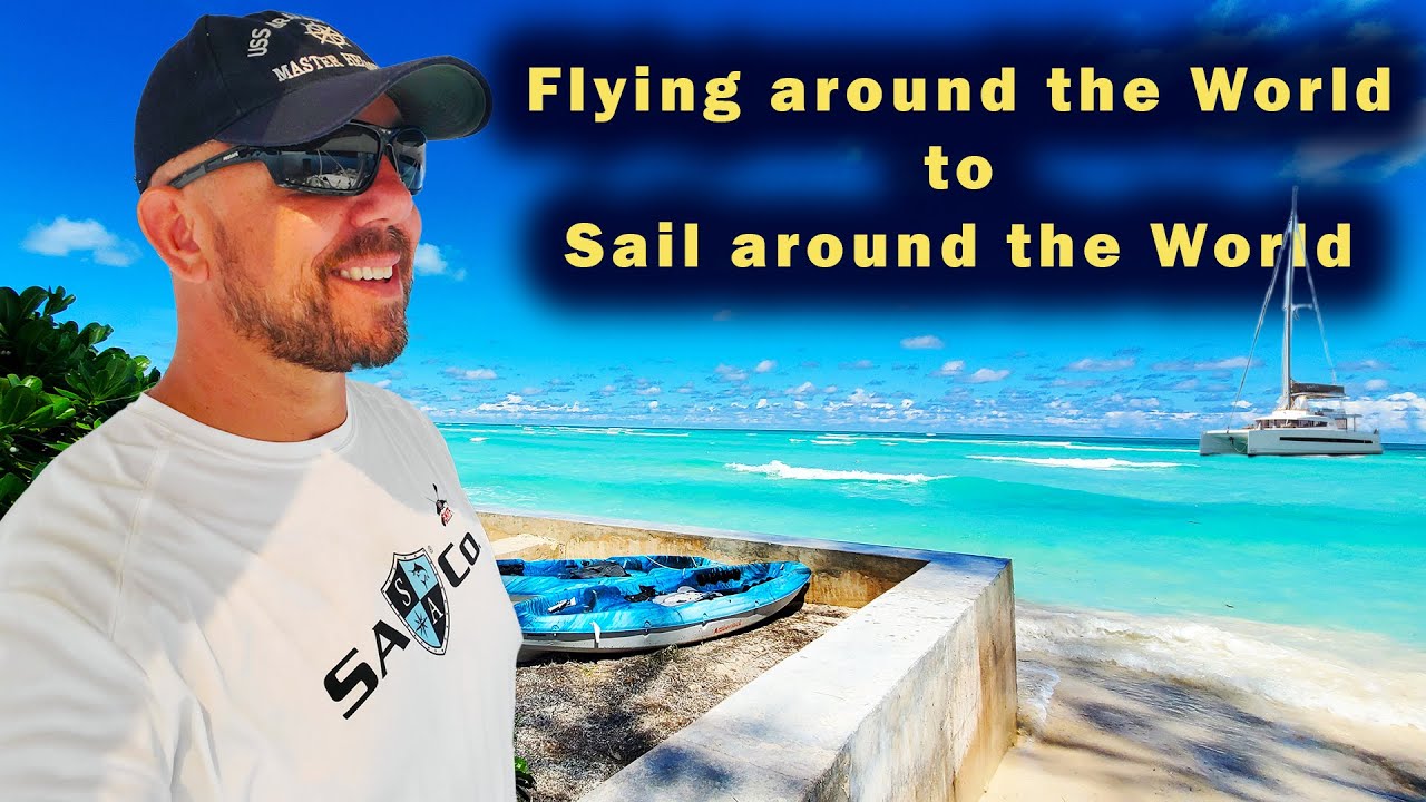 I flew around the world to Sail around the world! Philippines to the Caribbean!  Huge Bali Catamaran