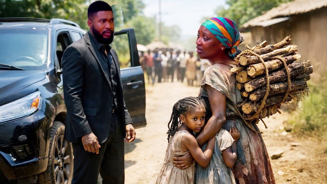 Bilionaire Brought His Fiancée Home, Bt He Sw His Ex-wife Carryng Firewood Wit Twin Children Nt Knwg