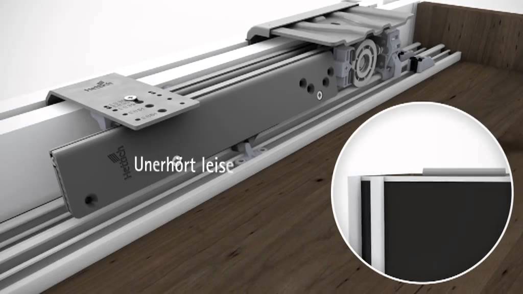 Sistemul pentru usi glisante mari Top Line XL Hettich Germania