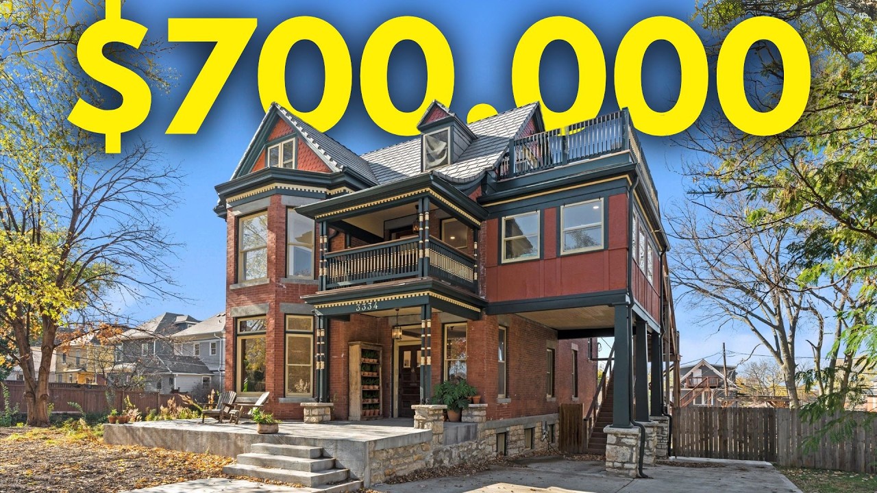 INSIDE A $700k Victorian Home with an UNREAL Attic | Kansas City Homes