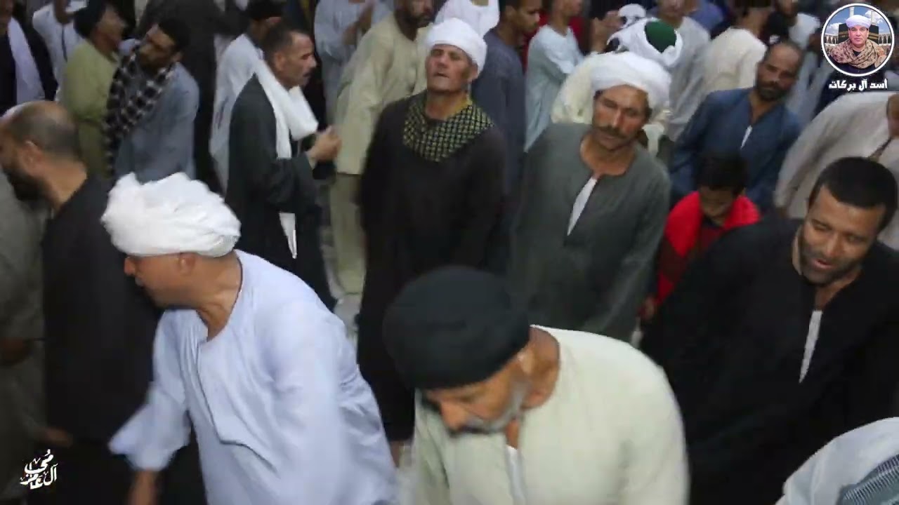 الشيخ عيون أبوعامر الإحتفال بمولد الحبيب النبي صلى الله عليه وسلم قرية البراجيل/مركز ملوي/المنيا ج 1