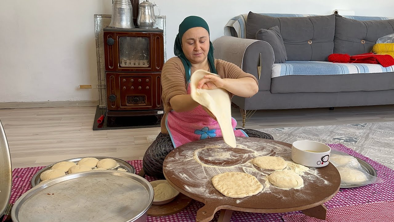 Evde pide yapmak artık çok kolay❗️Ramazan pidesi tüm püf noktalarıyla 💯kızımın yeleği bitmek üzere 