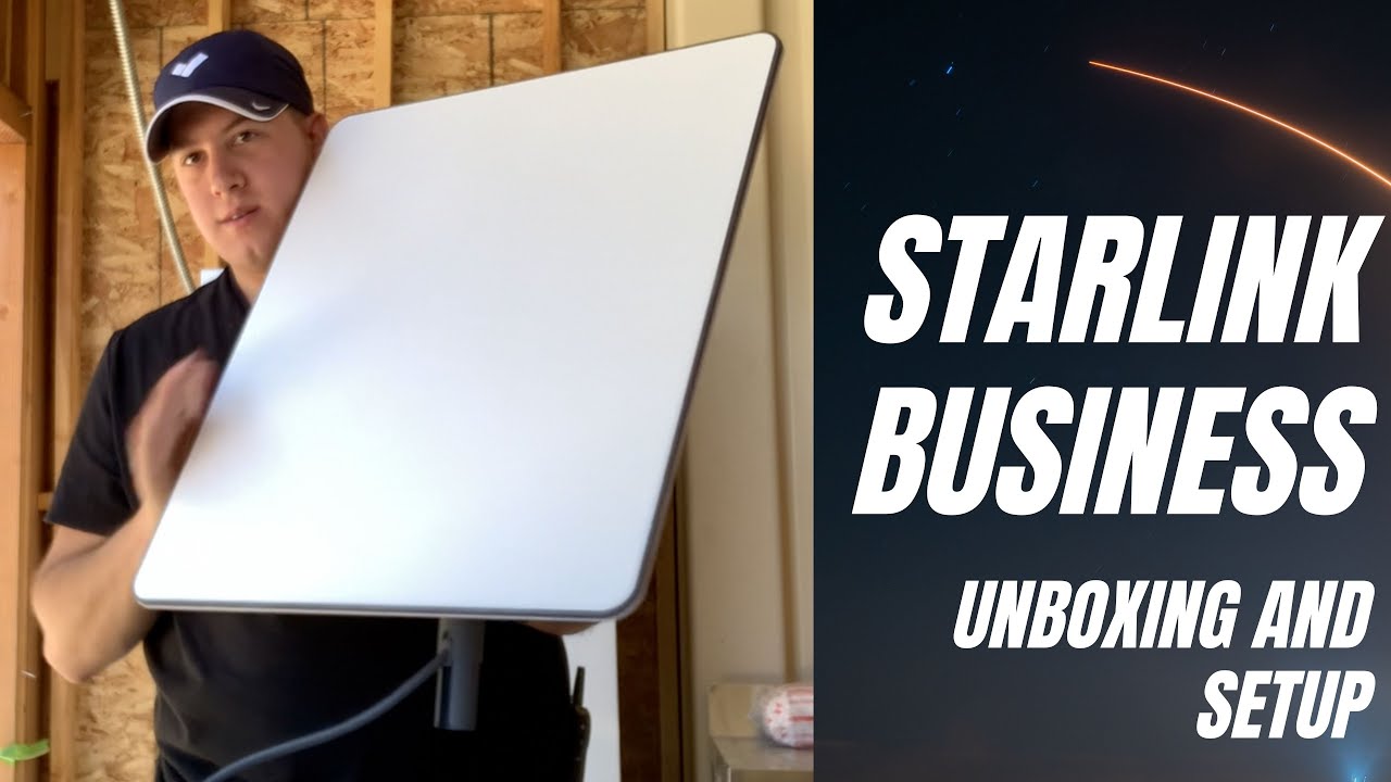 Starlink Business: Unboxing and Setup - WFX