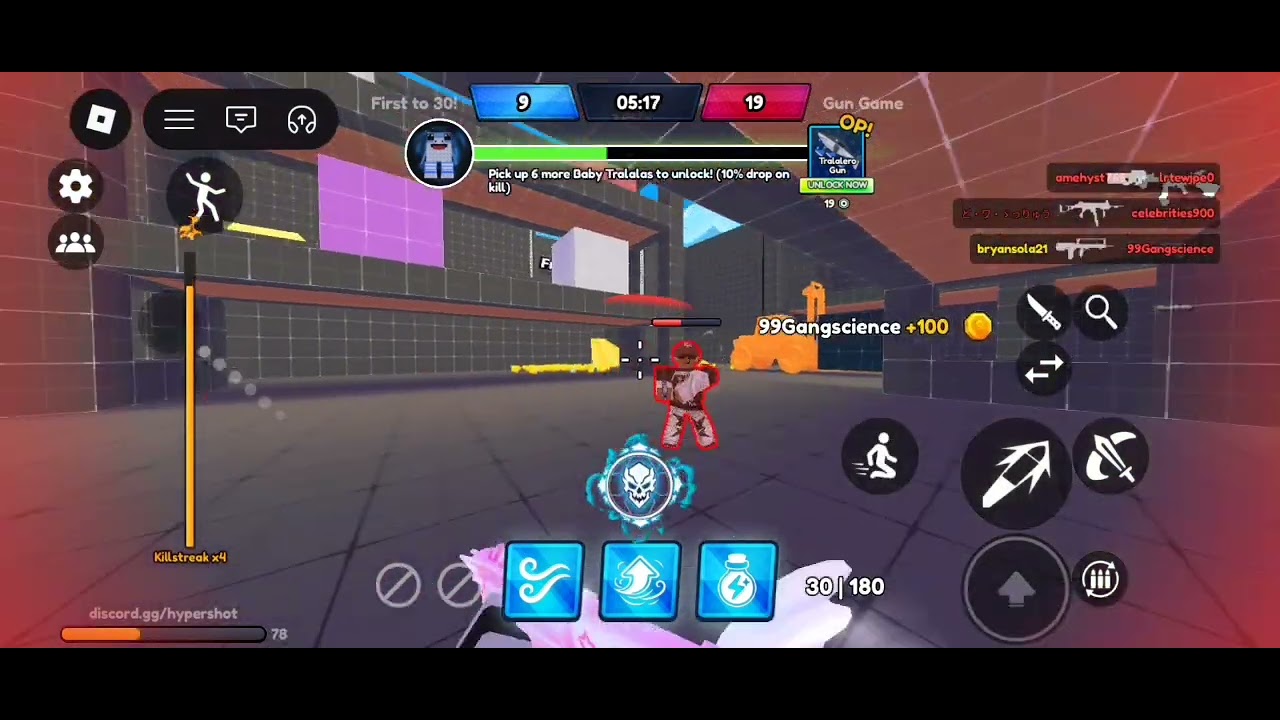 HYPERSHOT  ROBLOX GAMES  SHOOTING TECHNICS  I SHOW YOU