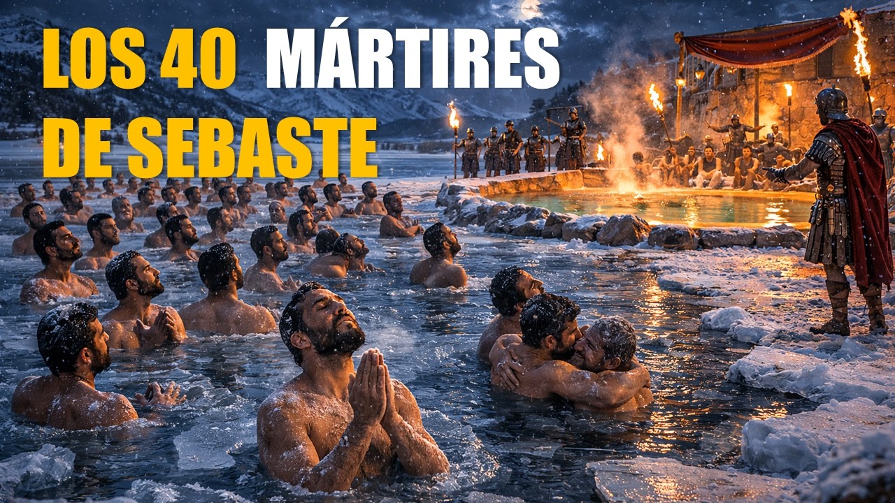 40 soldados romanos eligieron morir antes que negar a Cristo