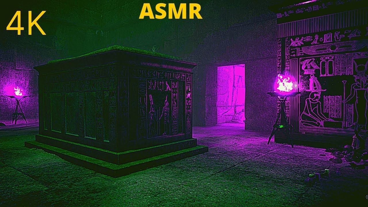Mysterious Scary Ancient Egyptian Tomb Ambience ASMR