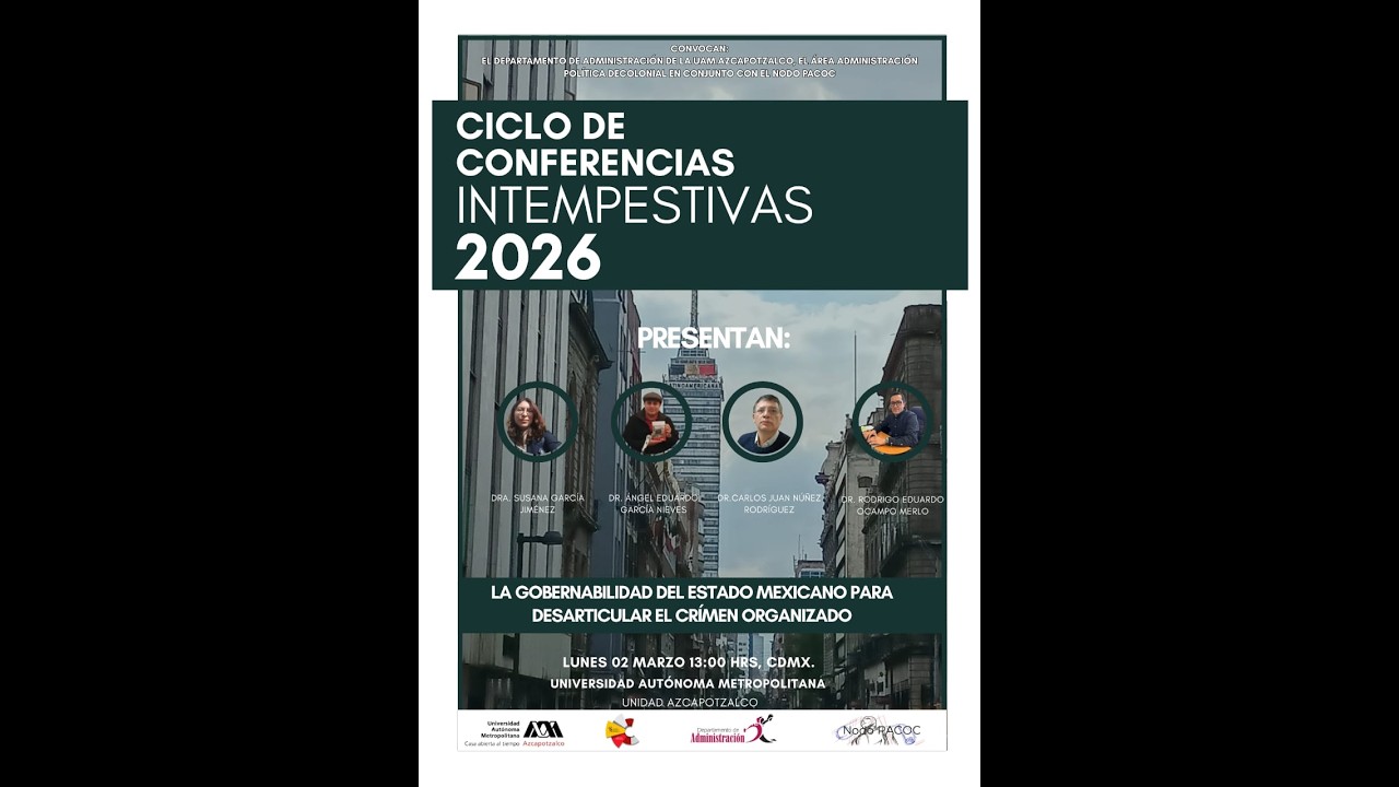 Sesión 03. Ciclo de Conferencias Intempestivas 2026.