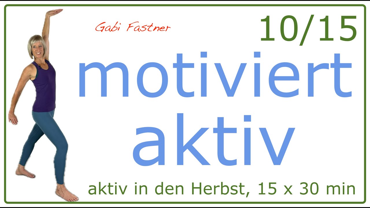 10/15🍁30 min. motiviert aktiv | mobility, Beweglichkeit und Wahrnehmung, ohne Geräte