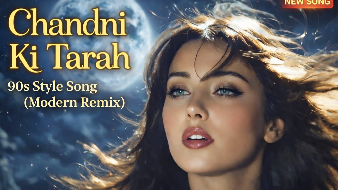 Chandni ki tarah khoobsurat | चांदनी की तरह खूबसूरत | 90 s style song remix modern| ९० s रीमिक्स