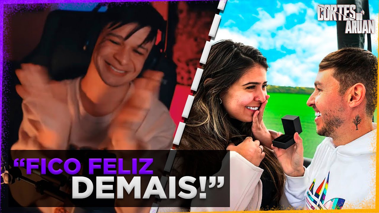 ARUAN REAGE A PEDI A DANI EM NAMORO DE UM JEITO ESPECIAL 😍 (RENAN FIORINI) - Cortes do Aruan