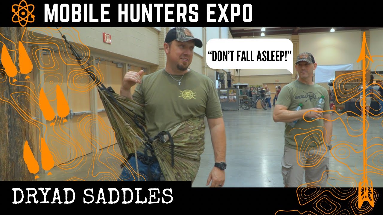 Dryad Saddle Demo | Mobile Hunters Expo