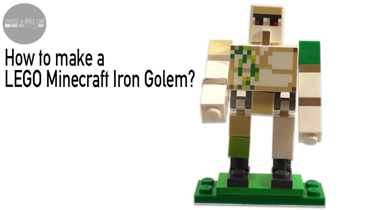 Jak zrobić Żelaznego Golema z LEGO Minecraft? | Poradnik Krok po Kroku