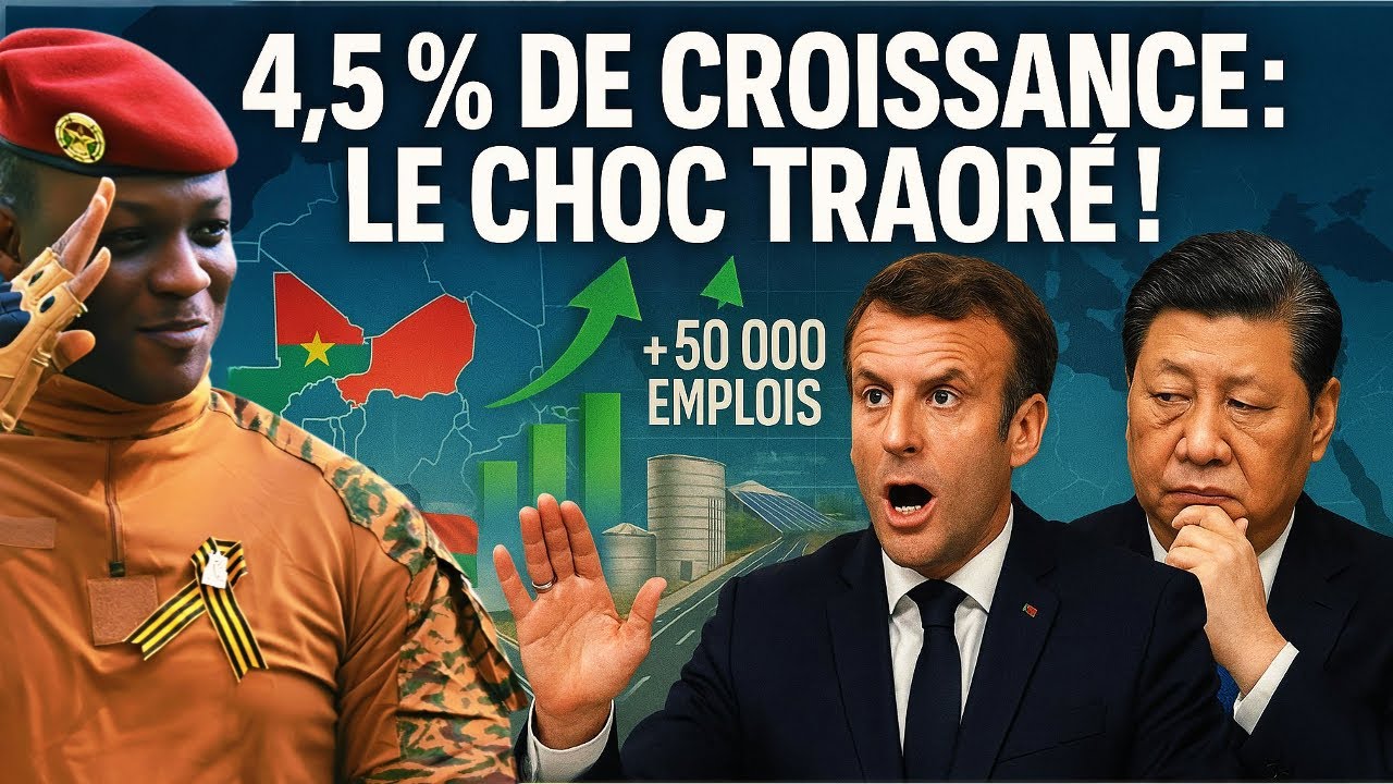 Ibrahim Traoré : 50 000 emplois, le choc qui transforme le Burkina et défie la France