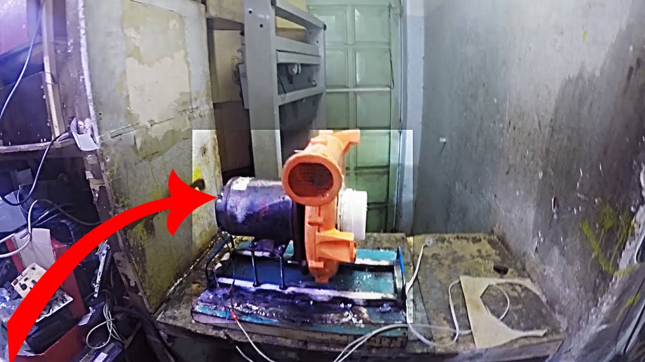 MANUTENÇÃO TURBINA DE INFLAR BRINQUEDO - MOTOR SOPRADOR