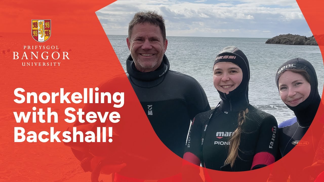 Steve Backshall&rsquo;s Epic Snorkel Adventure with Bangor University Students