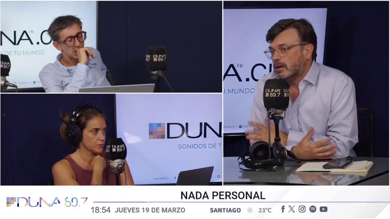 DUNA 89.7 FM |  NADA PERSONAL   | JUEVES 19 DE MARZO