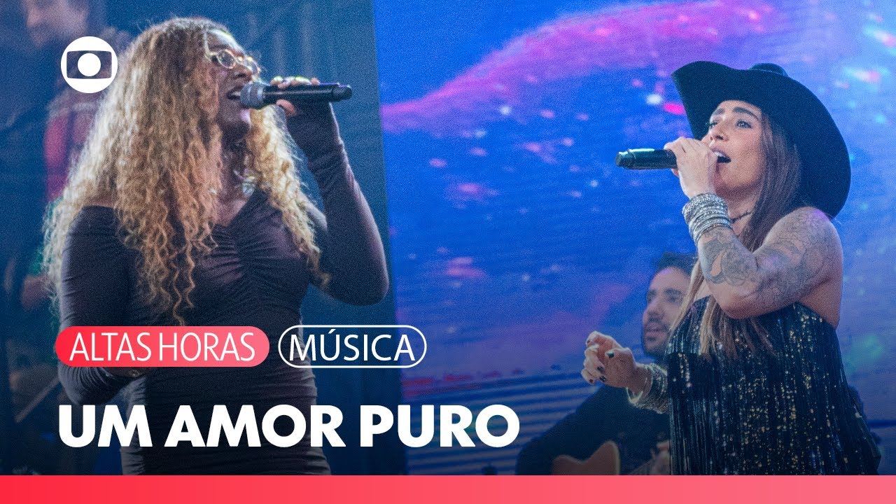 Lauana Prado e Liniker brilham no Altas Horas com clássico de Djavan!  | Altas Horas | TV Globo
