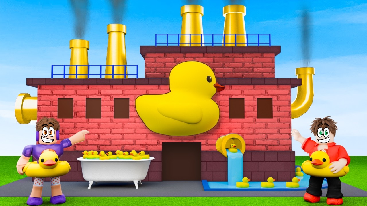 TWO PLAYER DUCK FACTORY in Roblox!