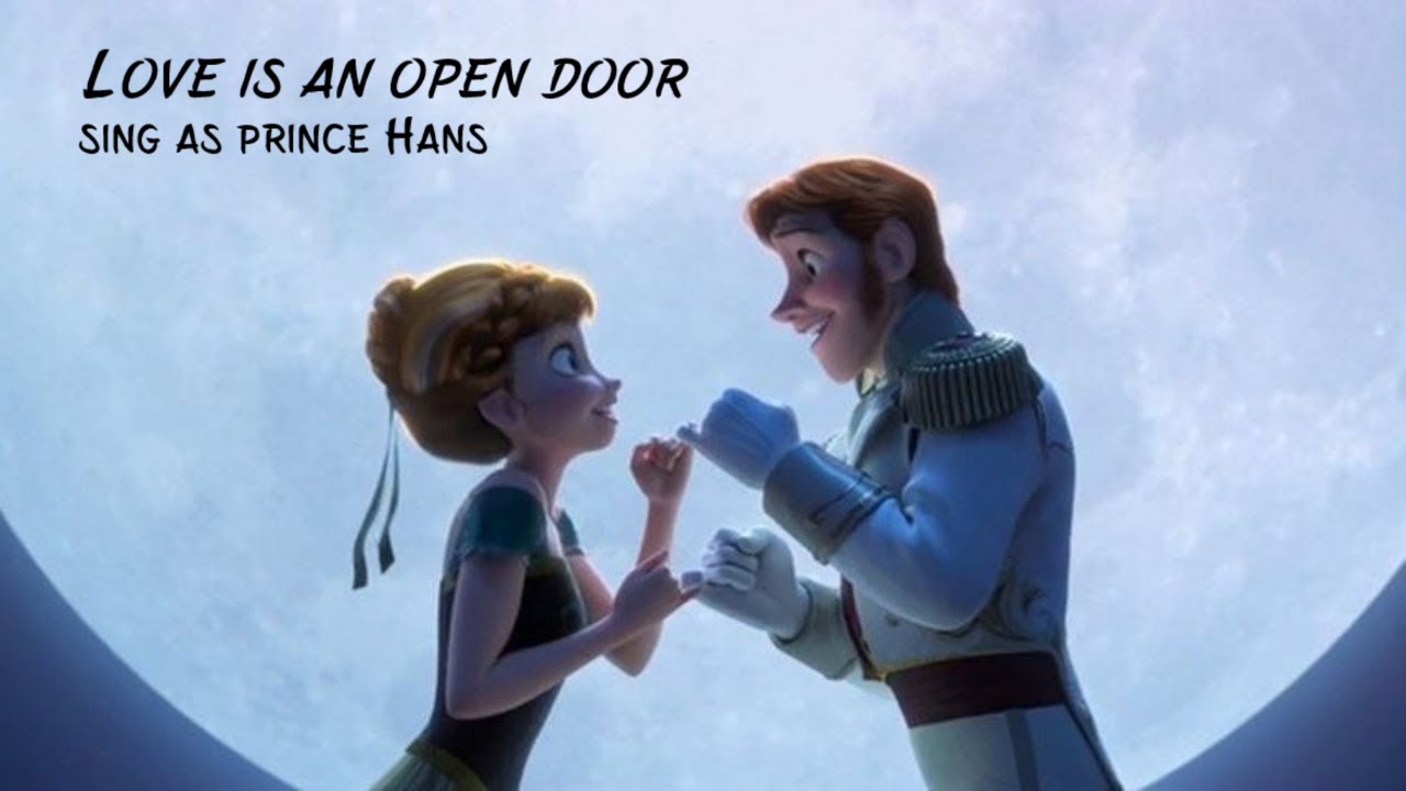 Love is an open door - Frozen - Karaoke