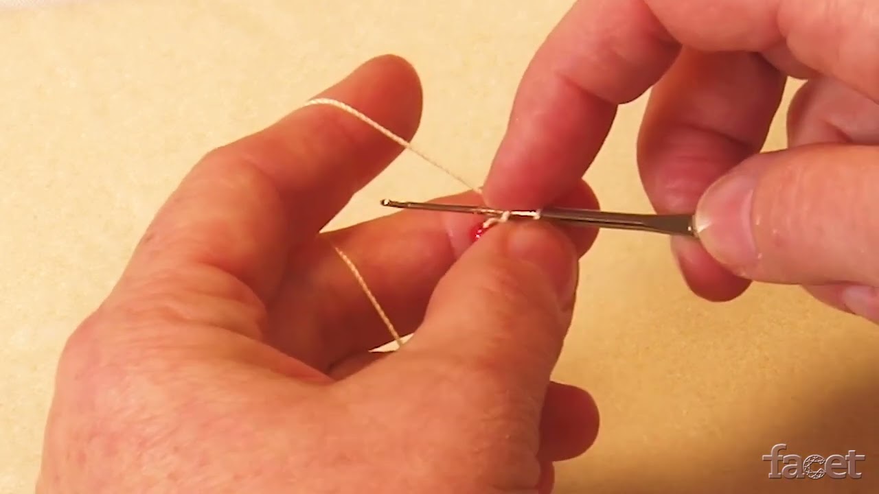How to bead crochet - slip stitch method