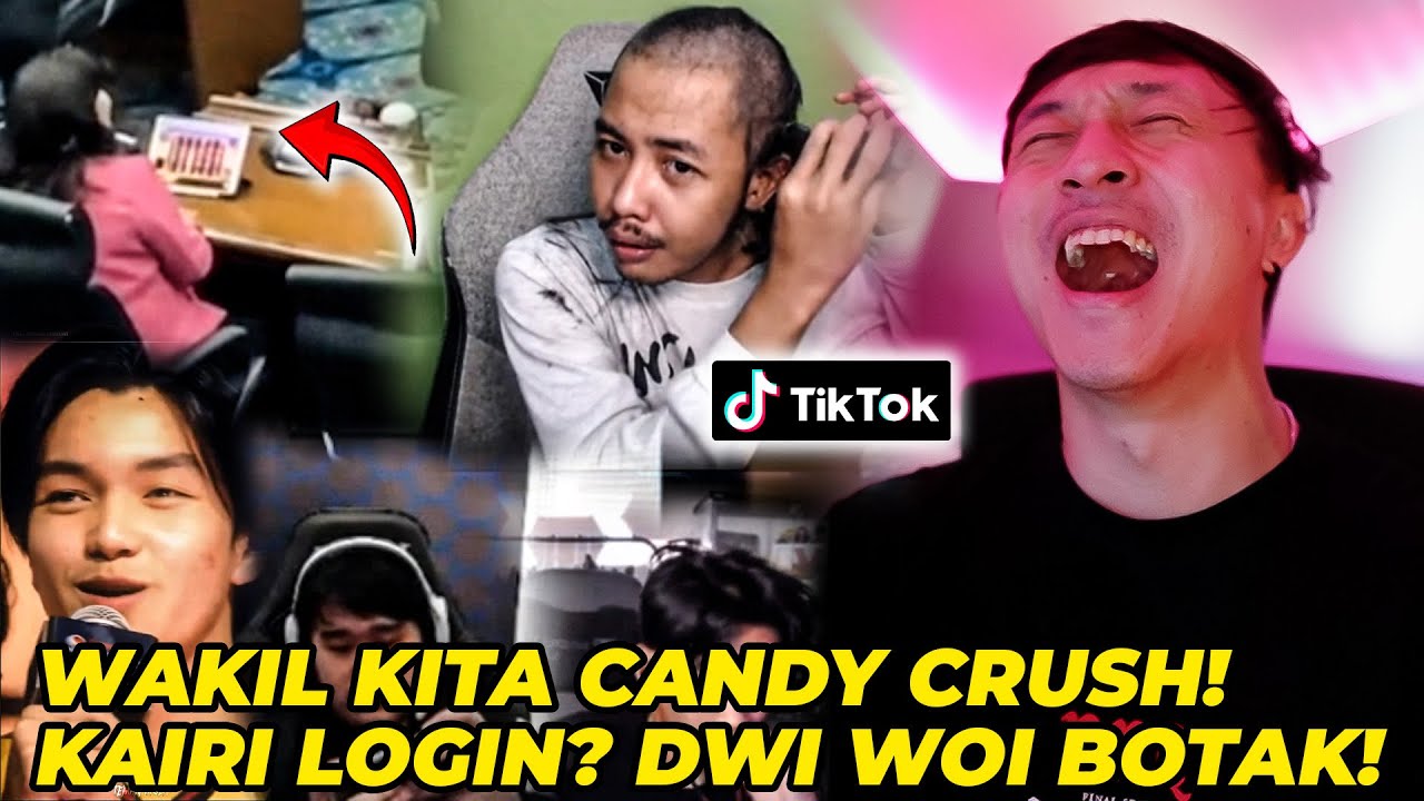 TANGGAPAN GW WAKIL RAKYAT CANDY CRUSH! RRQ EVOS BAKAL SERU GRA" TAZZ SKYLAR! REACTION MOBILE LEGEND