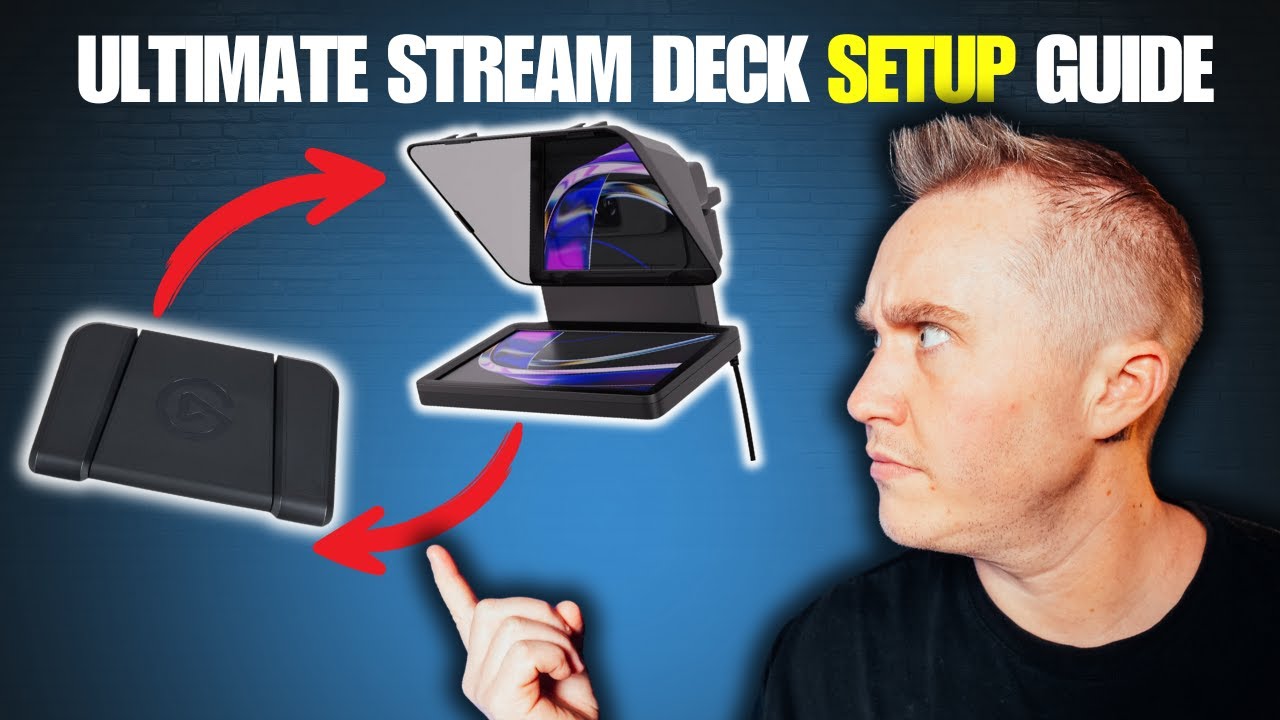 How to Setup Elgato Prompter + Stream Deck Pedal (ULTIMATE  Guide!)