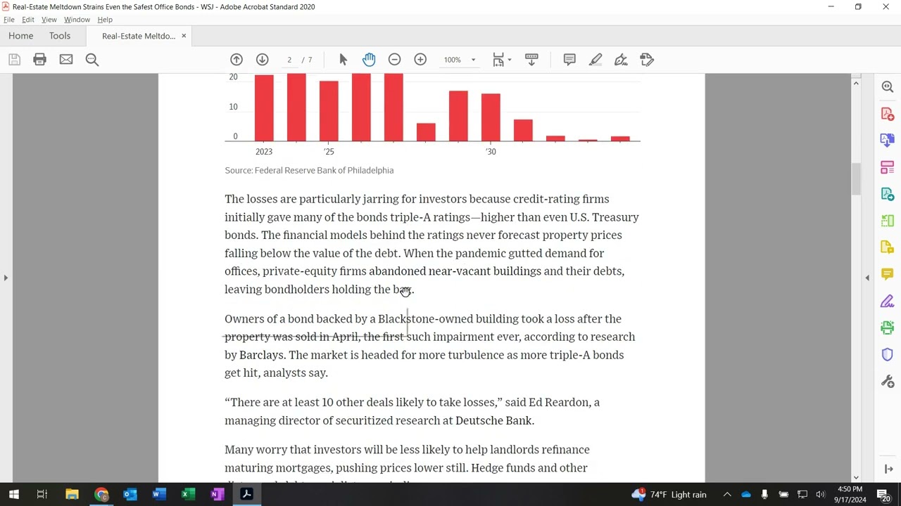 They Lied Again - CRE Distress Mounting & Ratings Agencies Fraud