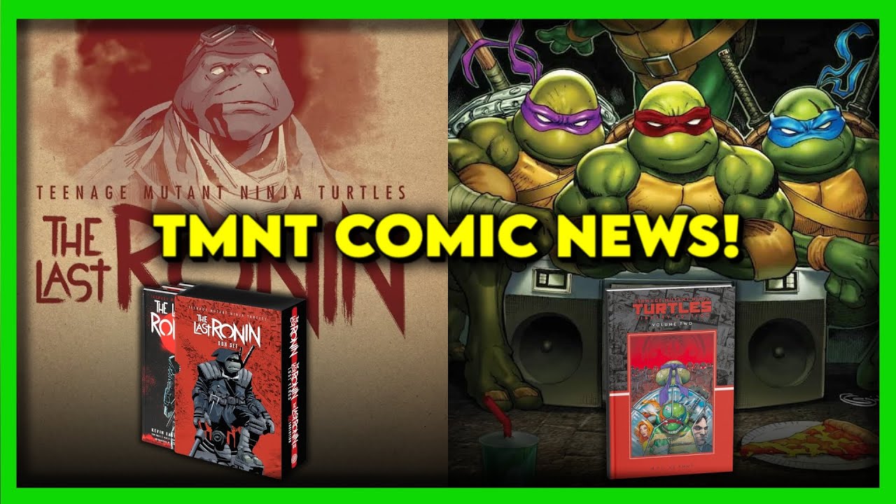 TMNT Comic News! Arc 2 Book Revealed, Last Ronin Box Set, & Issue 9 Preview!