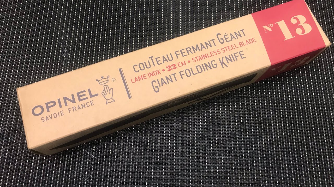 Hablemos de navajas 10.0 OPINEL contrastes