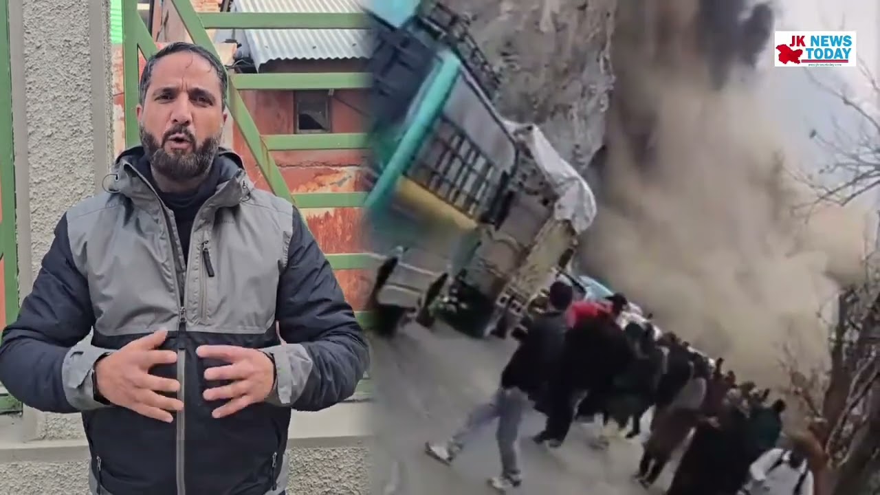A landslide in the Eco Park area of Baramulla has resulted in the blockage of the Srinagar&ndash;Baramulla