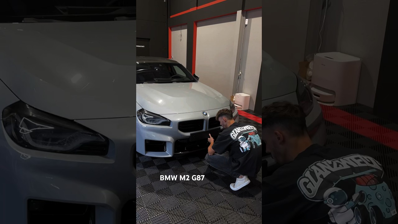First license plate holders on the market for the BMW M2 G87.   #bmwm2 #bmwm2g87 #m2g87 #g87
