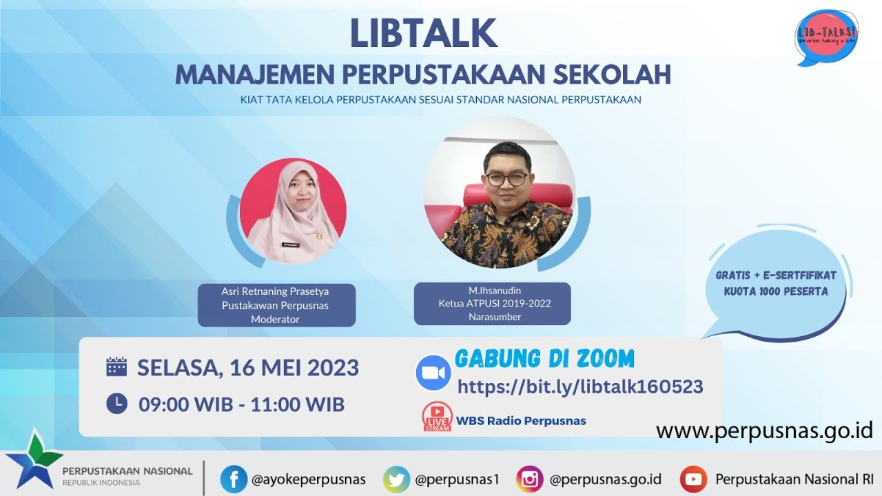 LibTalk | Manajemen Perpustakaan Sekolah